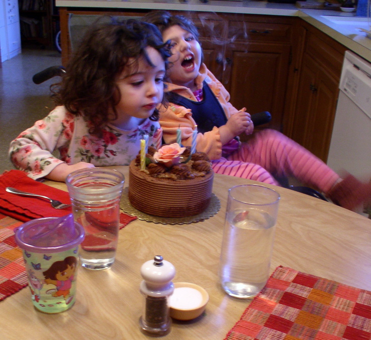 Lily's 5th candle